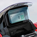 Honda ADV350 Ekran Koruyucu 5 inç Nano 2025 Parlak Şeffaf