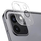 Apple iPad Pro 12.9 inç Kamera Koruyucu 3D Temperli Cam
