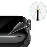 Apple Watch Series 11 42mm TPU Ekran Koruyucu 2'li Şeffaf