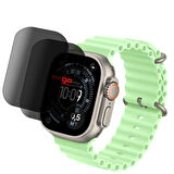 Apple Uyumlu Watch Ultra 3 49mm Hayalet Ekran Koruyucu 2’li Set