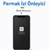 Xiaomi 15T Pro Mat Ekran Koruyucu Parmak İzi Bırakmaz