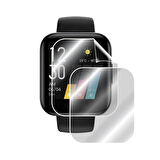 Realme Watch 3 Pro Ekran Koruyucu TPU Film Şeffaf 2 Adet