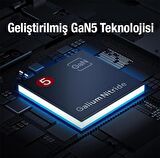 Baseus Super Şarj Ultra İnce 65W Şarj Adaptörü ve 100W Type C Kablo Laptop Notebook Macbook Şarj Seti 
