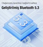 Baseus Vers.5.3 Hızlı Şarj Destekli Dokunmatik Uzun Şarj Kutulu Kulakiçi Bluetooth Kulaklık Hifi Bas 