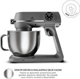 Karaca Multichef Artisan Digital Ekran 7 Litre Döküm Stand Mikser Antrasit 1800w