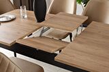 Mercan Modern MDF Yemek Odası Masa Sandalye Takımı