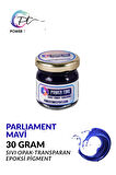 Opak & Transparan Sıvı Pigment Boya / Parliament Mavi / Epoksi Için 30 GRAM