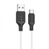 Coofbe Hc Seri Super Şarj Silikon Kopmaz 1Mt Usb To Type-C Şarj Kablosu İphone 15 15 Pro Max Şarj Kablosu