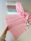 MYSOFT 90 X 150 HASIR BANYO HAVLUSU-PEMBE
