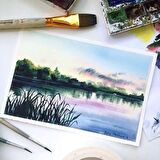 Yağlı Boya Fırçası 16 Numara Samur Akrilik Boya Fırça No:16 Yatsı Uç 1 Adet Yağlıboya Fırça