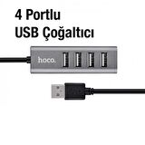 Coofbe Hc Seri 80cm USB Çoğaltıcı Hub 4 Port USB Çoğaltıcı 4 Portlu USB Çoğaltıcı HUB Adaptör