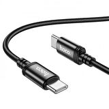 Coofbe Hc Seri Örgü 1Mt 60W Type-C to Type-C Şarj Samsung Huawei Şarj İphone 15 15 Pro Max Şarj Kablo
