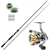 Okuma Avenger 4000 - Shimano FX XT 270cm 10-30gr Spin Olta Seti