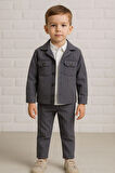 ERKEK ÇOCUK CEKETLİ TAKIM 3 PARÇA ÖZEL GÜN TAKIM GÖMLEK CEKET PANTOLON