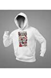 Daily Bugle Baskılı Unisex Oversize Örümcek Adam Hoodie