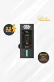 E 365 AC Duvar Tip 10 İnç Ekranlı MID Sayaçlı Tek Soketli RFID 22kW Şarj İstasyonu