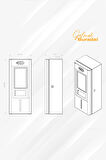 E 365 AC Duvar Tip 10 İnç Ekranlı MID Sayaçlı Tek Soketli RFID 22kW Şarj İstasyonu