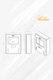 E 365 AC Duvar Tip 10 İnç Ekranlı MID Sayaçlı Çift Kablolu RFID 22kW Şarj İstasyonu