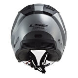 LS2 Copter 2 Nardo Gri Açık Motosiklet Kaskı