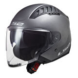 Ls2 Copter 2 Mat Tıtanıum Kask Xxl