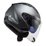 Ls2 Copter 2 Mat Tıtanıum Kask Xxl
