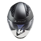 Ls2 Copter 2 Mat Tıtanıum Kask Xxl