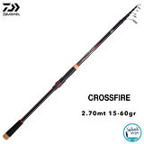 Daiwa Crossfire SL CF 2.70mt 15-60gr Teleskopik Spin Kamış