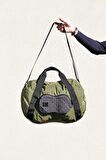 Lexon Peanut Duffle Seyahat Çantası Metalik Gri