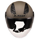 Ls2 Aırflow 2 Yarım Kask Mat Kum MEDIUM