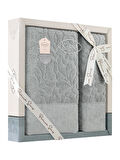 Cotton Jakarlı Novra Havlu Takımı 50x90