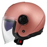 LS2 Classy Mat Gold Pembe Açık Motosiklet Kaskı
