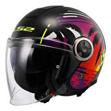 Ls2 Classy Palm Siyah Kask L