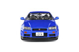 SOLİDO 1/18 NISSAN SKYLINE (R34) GT-R – BAYSIDE BLUE – 1999
