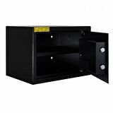 Elektronik Şifreli Anahtarlı Para Kasası 25EW 35 x 25x 25 cm