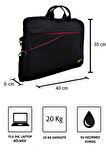Vegmann Av6900 15.6 Inç Uyumlu Laptop Bilgisayar Evrak Çantası Unisex Siyah