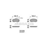 ON FREN BALATASI MASTER III MOVANO 10- - BRAXIS AB0199