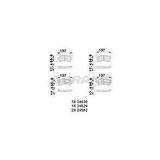ON FREN BALATASI MAZDA 6 1.8MZR 2.0MZR 2.0MZRCD 2.2D 2.2MZRCD 2.5MZR 08 - 2007=-2010=- - BRAXIS AB0207
