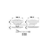 ON FREN BALATASI C5 C6 P407 2.2HDI 16V - 3.0HDI 24V 94 - 09- P308 RCZ P508 EP6CDTX1.6 07 - 10- P407 COU - BRAXIS AB0269