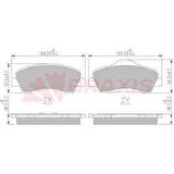 FREN BALATASI ON 301 12- 308 13- - C ELYSEE 12- C4 CACTUS 14- MANDO TIP - BRAXIS AA0610