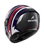 SHARK SPARTAN RS BYRHON MAVİ KIRMIZI KAPALI KASK