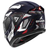 Shark Skwal i3 Linik (BWR) Mat Kapalı Kask