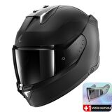 Shark Skwal İ3 Dark Shadow Edition Mat Kapalı Kask