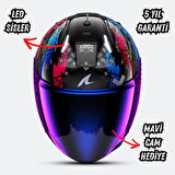 Shark Skwal i3 Jet Hellcat Açık Kask