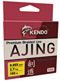Kendo Ajing Premium Braided Line Pink 150m Örgü İp
