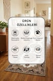 K-475 Karista Yıkanabilir Kaymaz Taban Dijital Baskılı Yolluk Halı