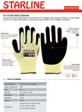 Nitril Kaplamalı Aramid Eldiven Starline E-115100 4231b X2xxxx (P) Beden 8