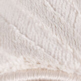 Özel Krem Tasarım Sık Dokuma Jüt Taban Oturma Odası Halısı Salon Halısı Leke Tutmaz Kolay Bakım