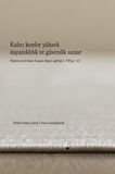 Modern Tasarım Toz Vermez Kaymaz Tabanlı Kolay Temizlen Yumuşak Dokulu Krem Renk Sisal Halı