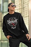 Slipknot Maggot Baskılı Unisex Oversize Müzik Grubu Sweatshirt