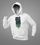 Entry Vaalorant Neon Baskılı Unisex Oversize Hoodie